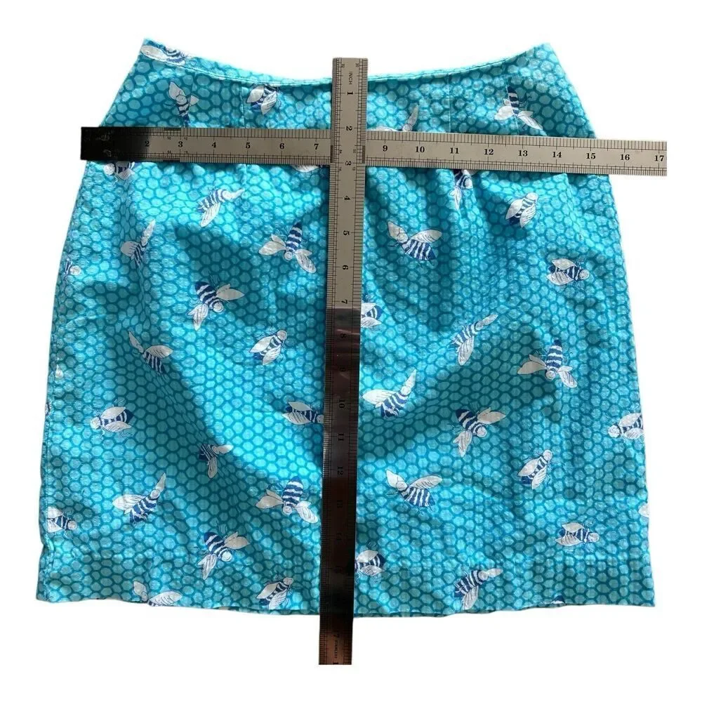 Lilly Pulitzer Busy Bee Mini Skirt Size 2P